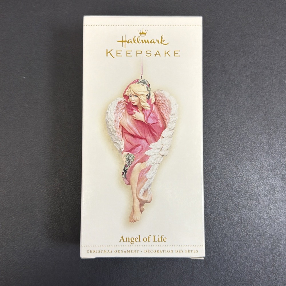 New Hallmark Keepsake 2006 Angel of Life Collectible Christmas Ornament JB1